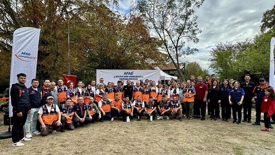 AFAD gönüllüleri Balamba’da buluştu