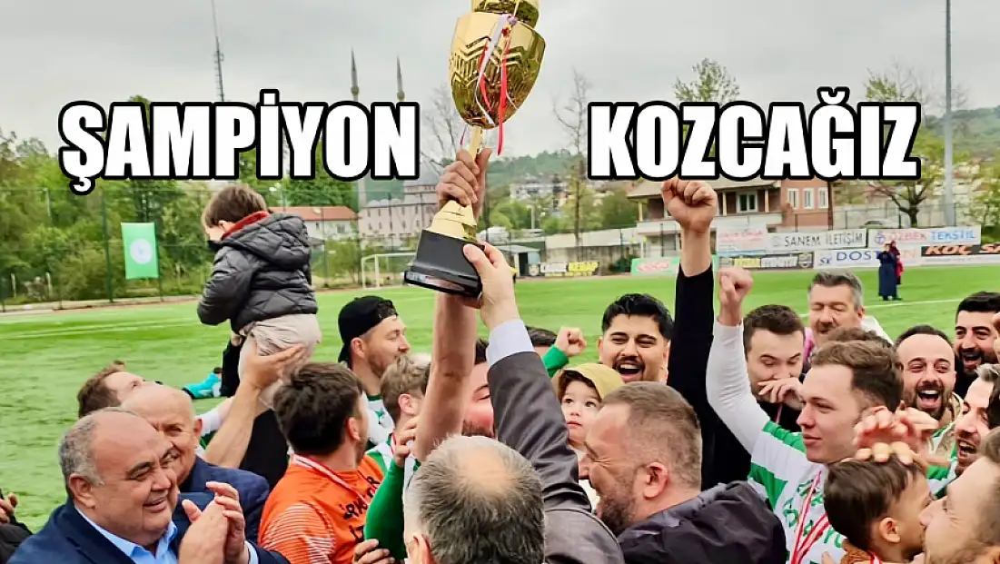 Kozcağız’da şampiyonluk coşkusu