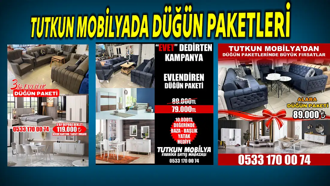 Tutkun Mobilyadan evet dedirten fırsatlar