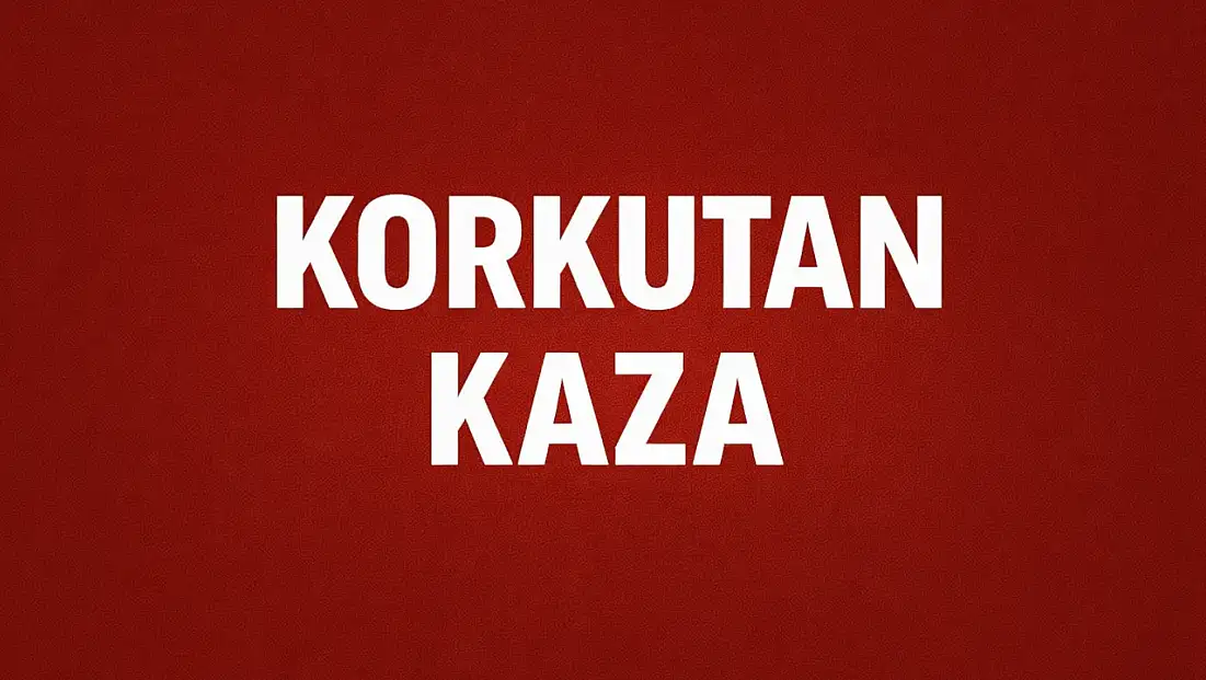 Minibüs ve traktör çarpıştı