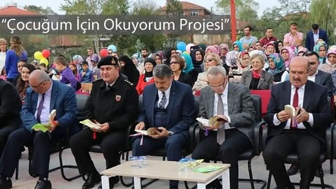 'Çocuğum İçin Okuyorum Projesi' Okuma Etkinliği 