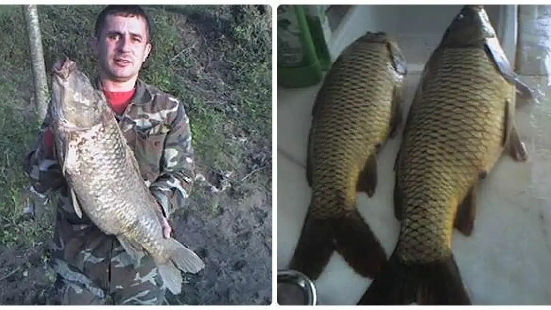 10 kiloluk sazanı bakın nasıl yakaladı