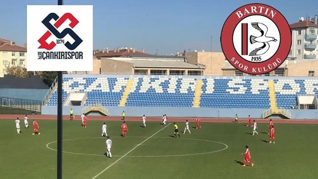 1074 Çankırıspor-Bartınspor karşılaşması