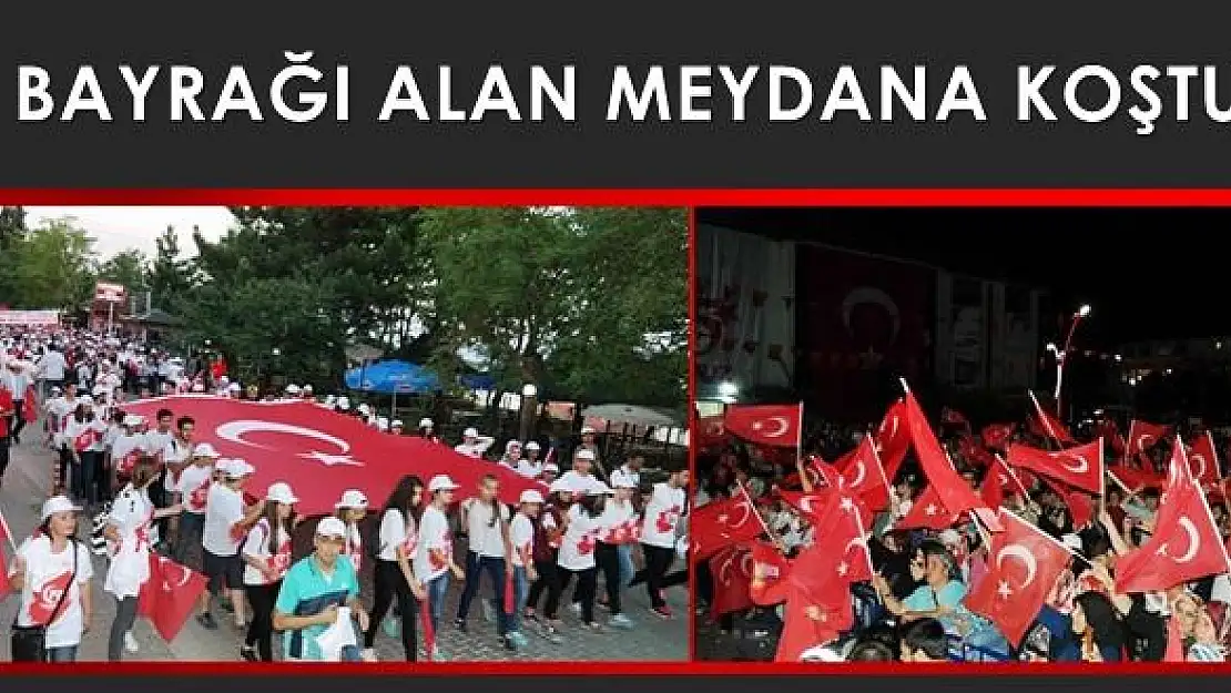 15 Temmuz Yürüyüş ile başladı, nöbet ile devam etti