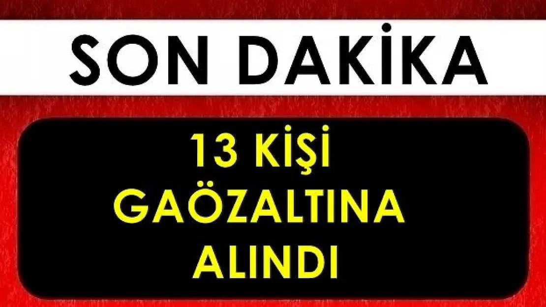 19 adrese baskın