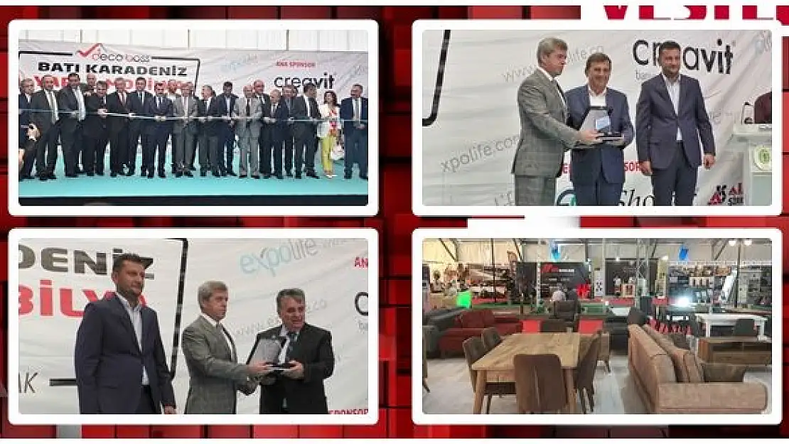2. Batı Karadeniz Yapı ve Mobilya Fuarı Açıldı