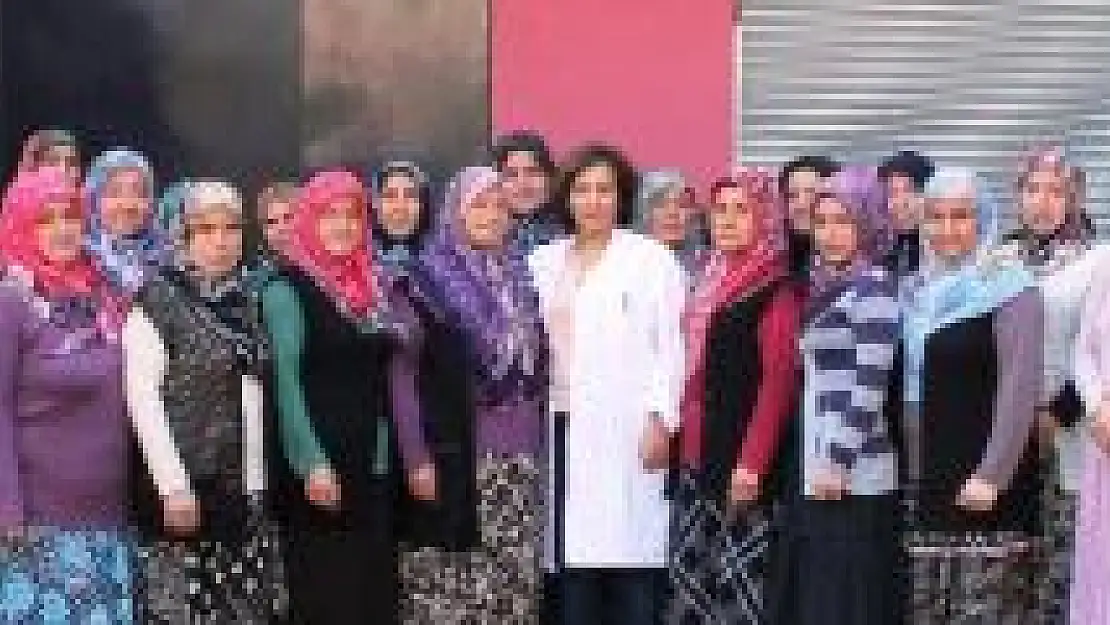 25 kadın çiftçiye eğitim 