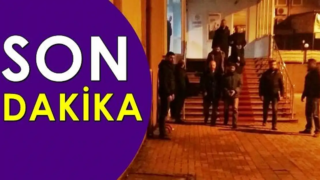 3 kişi tutuklandı