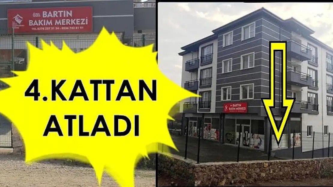 4. kattan görevlinin üstüne düştü