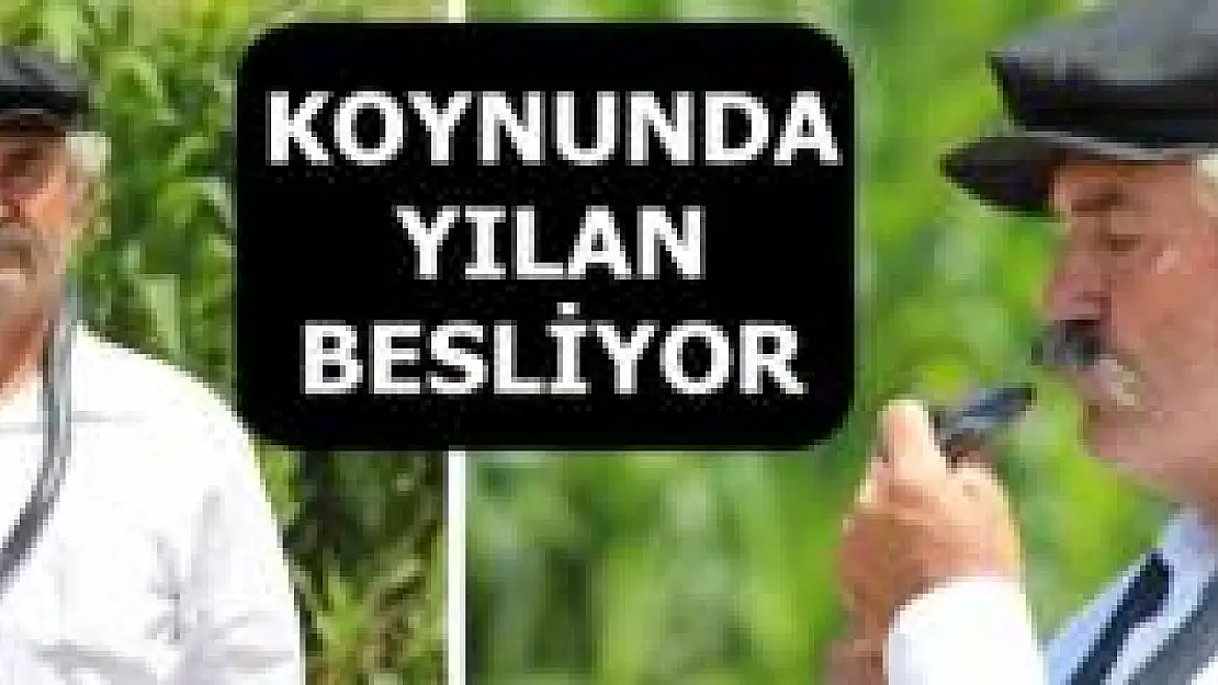 40 yıldır yılanlarla yaşayan adam