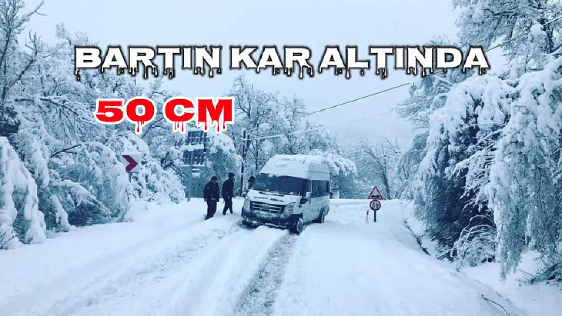 46 Köy yolu ulaşıma kapandı