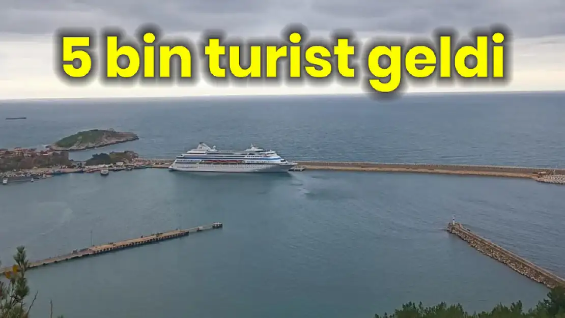5 ayda 5 bin turist geldi