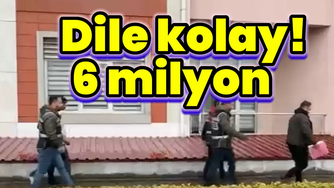 6 milyonluk vurgun yaptılar