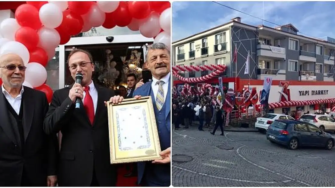 7A Yapı Market Bartın'da törenle açıldı