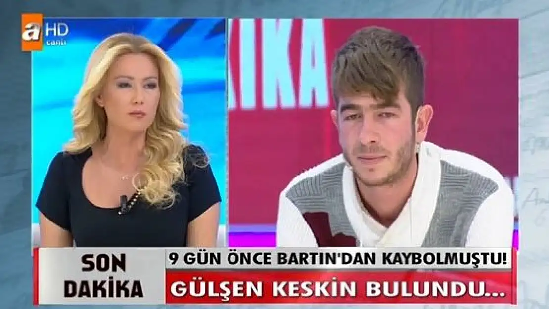9 gündür kayıptı, Müge Anlı'ya bağlandı