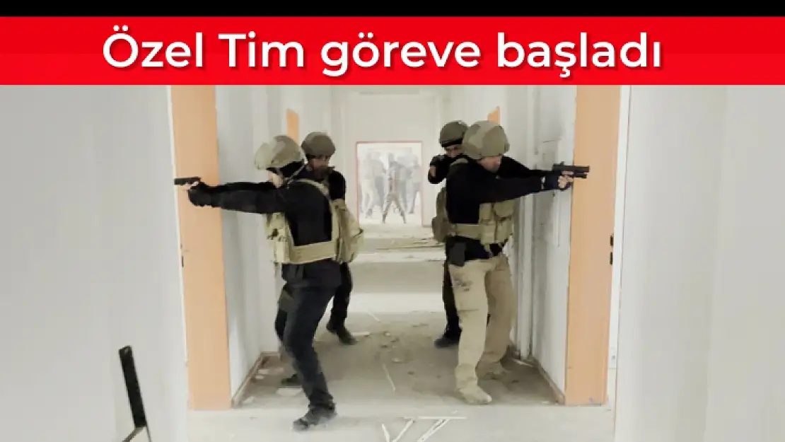 Acil müdahale timi göreve başladı