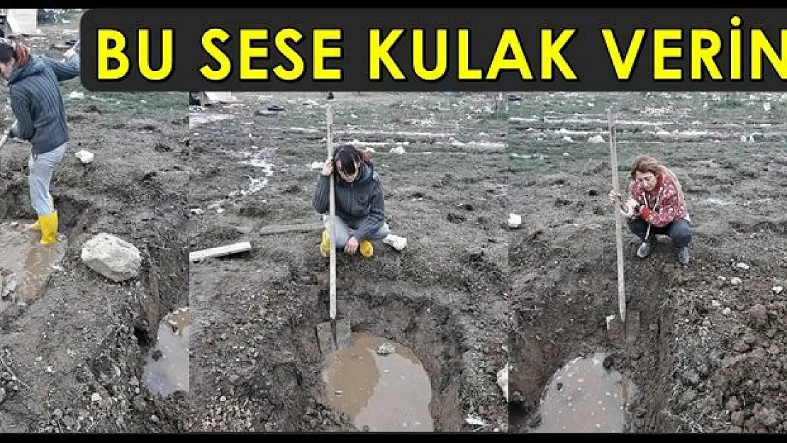 Açlık grevinde kendi mezarlarını kazdılar