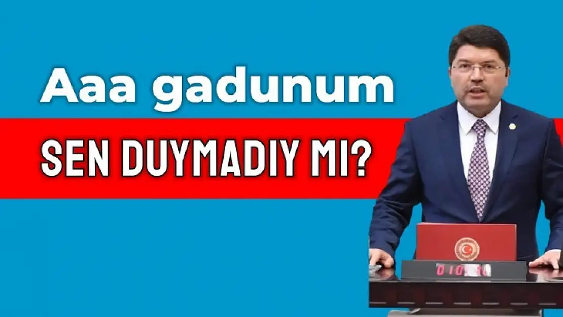 Afişe Tunç'tan cevap gecikmedi