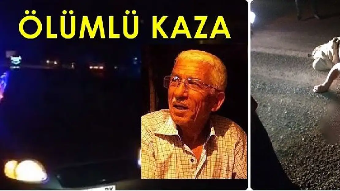 Ağır yaralı yaşlı adam rahmetli oldu