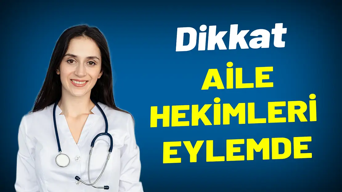 Aile hekimleri 3 gün çalışmayacak