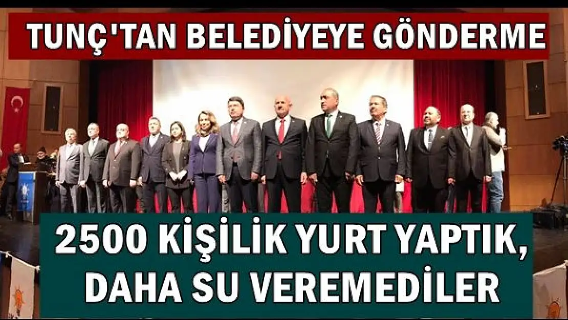 Ak Parti'den adaylara görkemli tanıtım