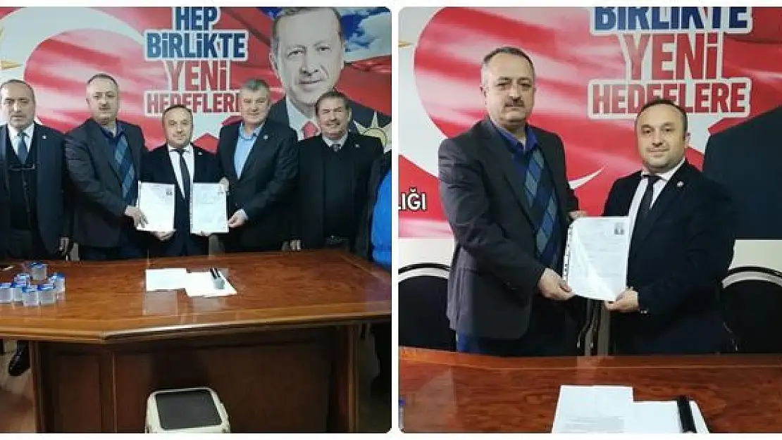 Ak parti Ulus'ta görev değişimi