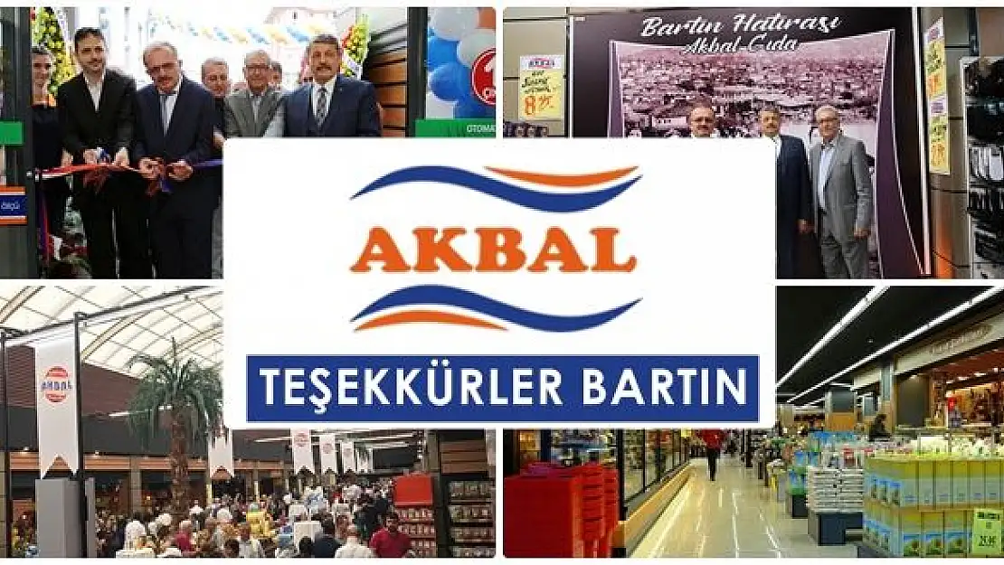 Akbal Market'ten Bartın'a Teşekkür
