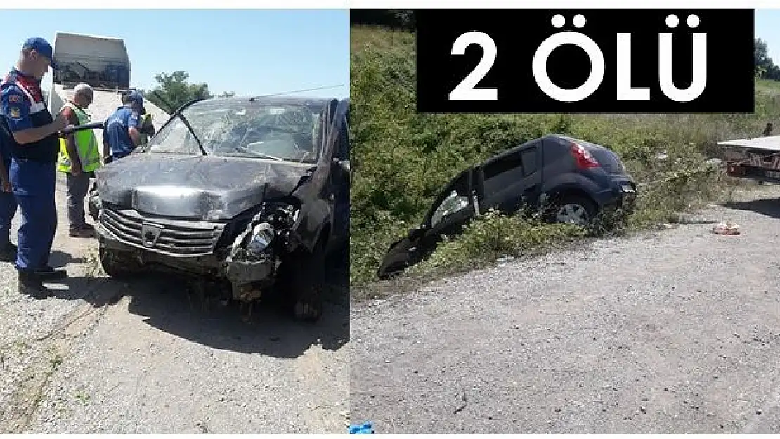 Akmanlar rampasında ölümlü kaza