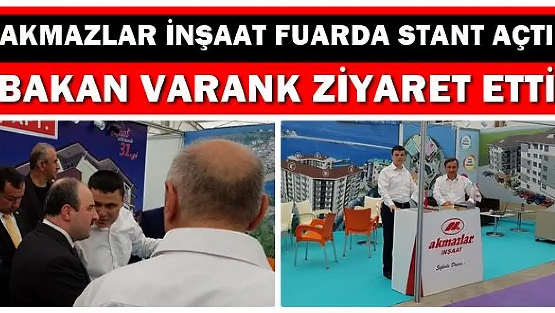 Akmazlar İnşaat Yapı mobilya fuarında