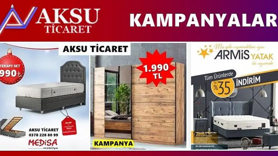 Aksu Ticaret'ten kaliteyi ucuza alın