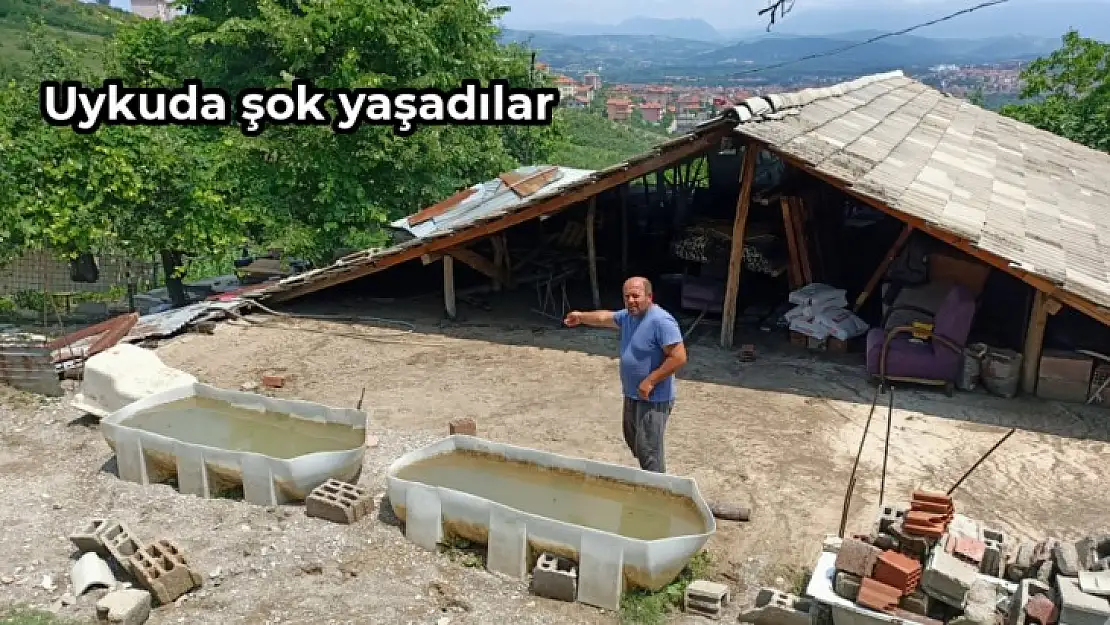 Aladağ tepesinde uykuda sele gittiler