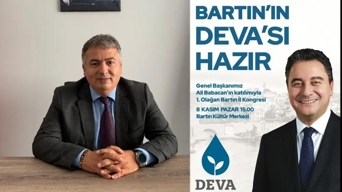 Ali Babacan Bartın'a geliyor