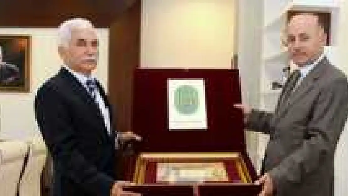 ALİMOĞLU'NDAN AZİZOĞLU'NA ZİYARET