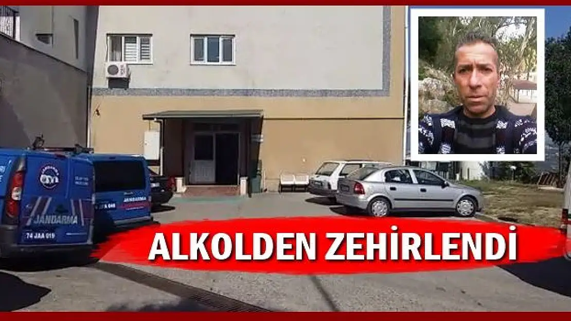 Alkolden zehirlenen kişi kurtarılamadı