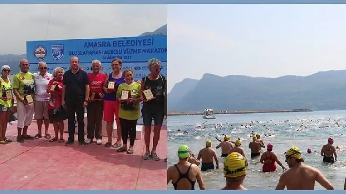 Amasra Açık Su Maratonu Nefesleri Kesti