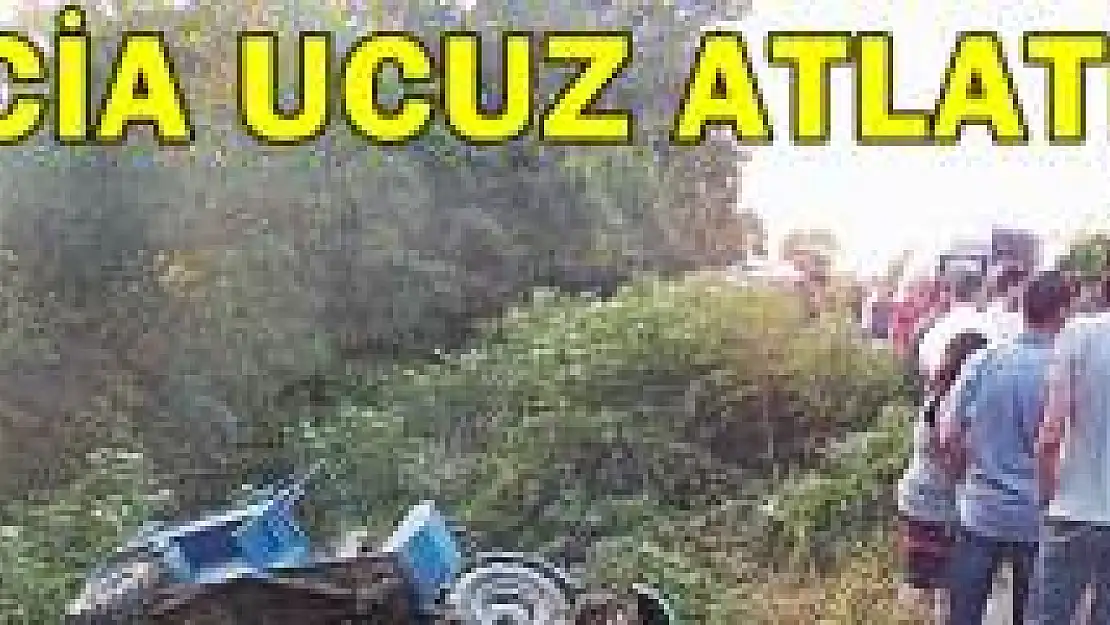 Amasra'da 13 kişinin bindiği pat pat devrildi