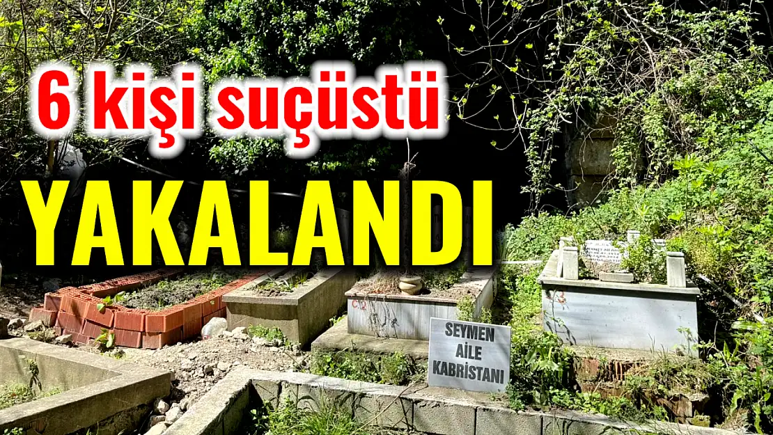 Amasra'da 6 kişi yakalandı