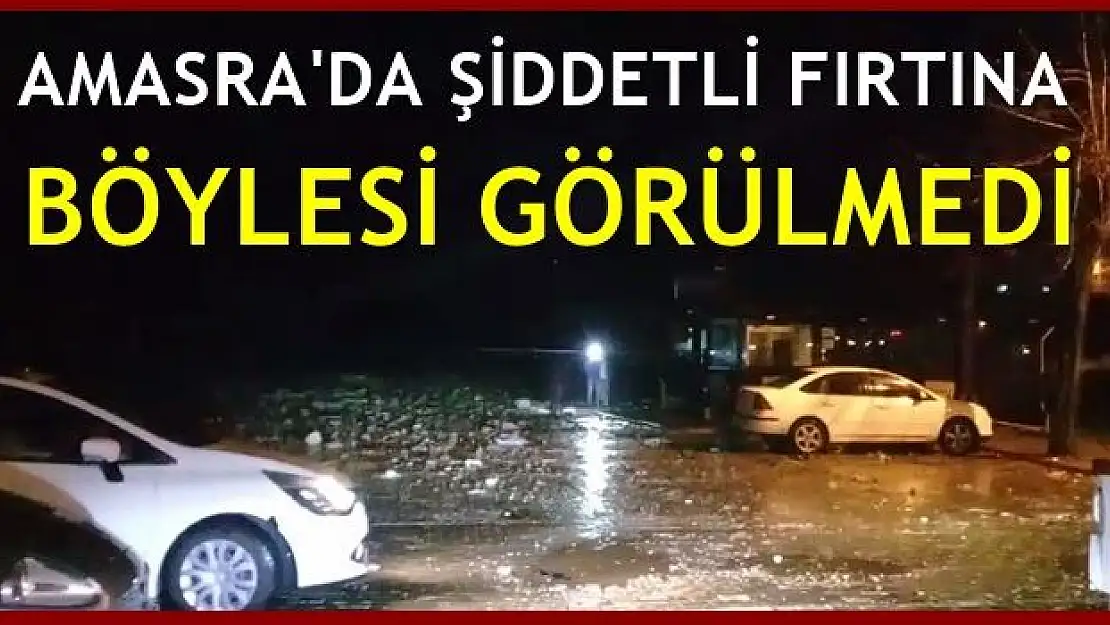 Amasra'da görülmemiş dalga!