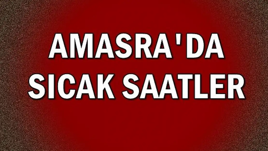Amasra'da sıcak ve  hareketli saatler