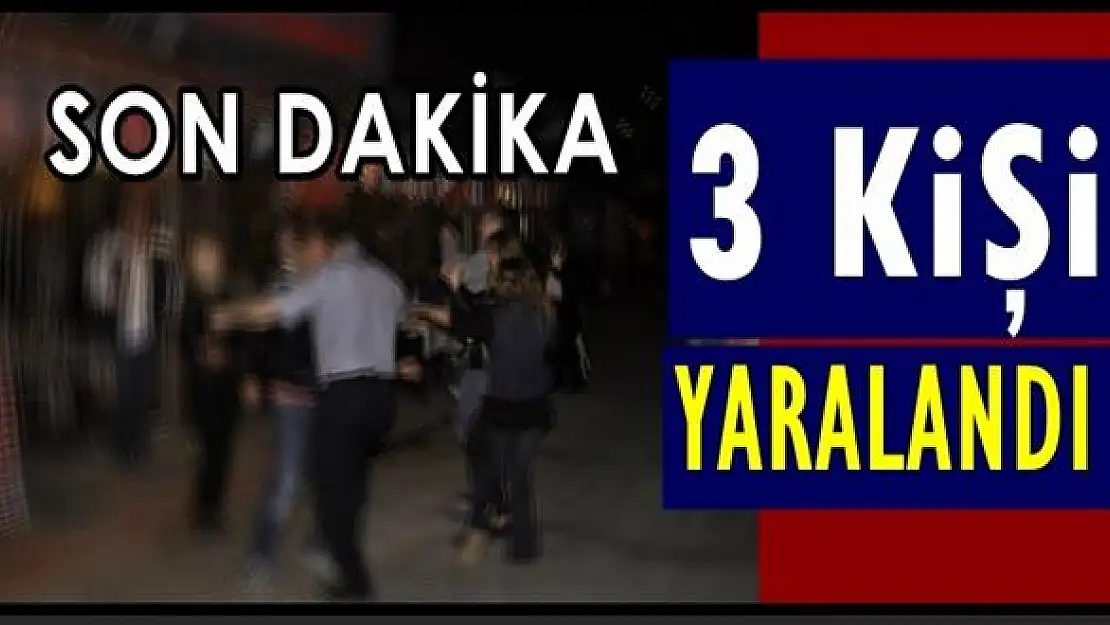 Amasra'da silahlı kavga!