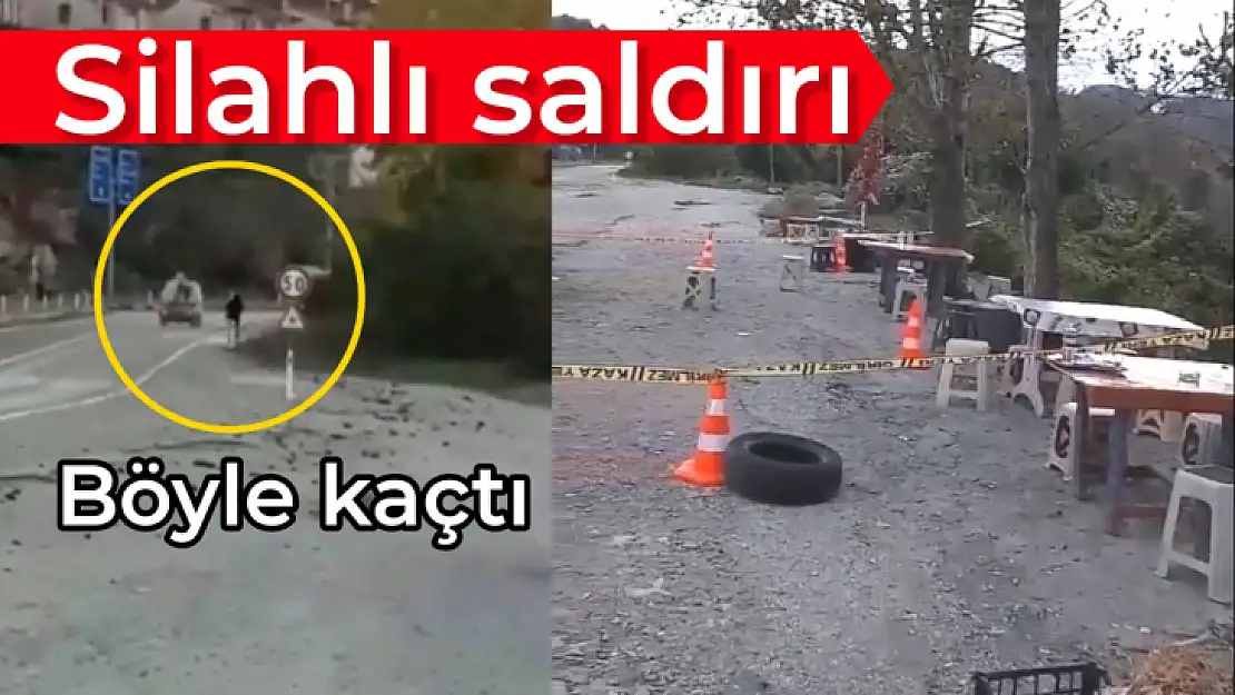 Amasra'da silahlı saldırı