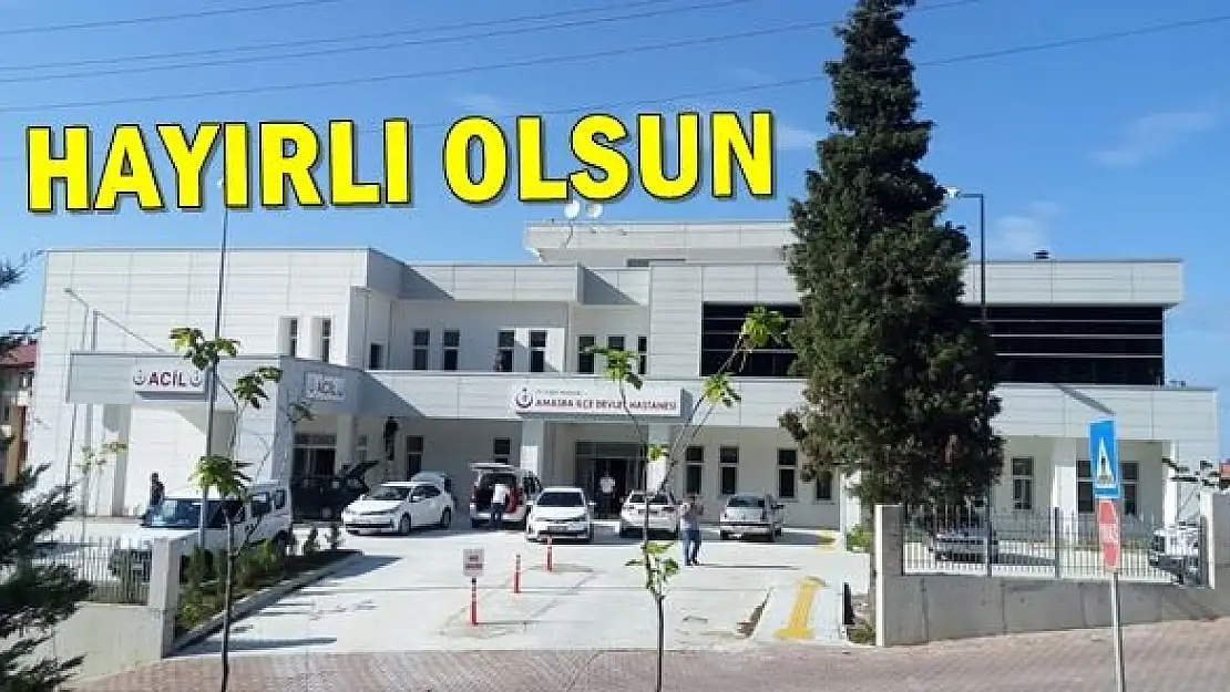Amasra ilçe hastanesi hizmete girdi