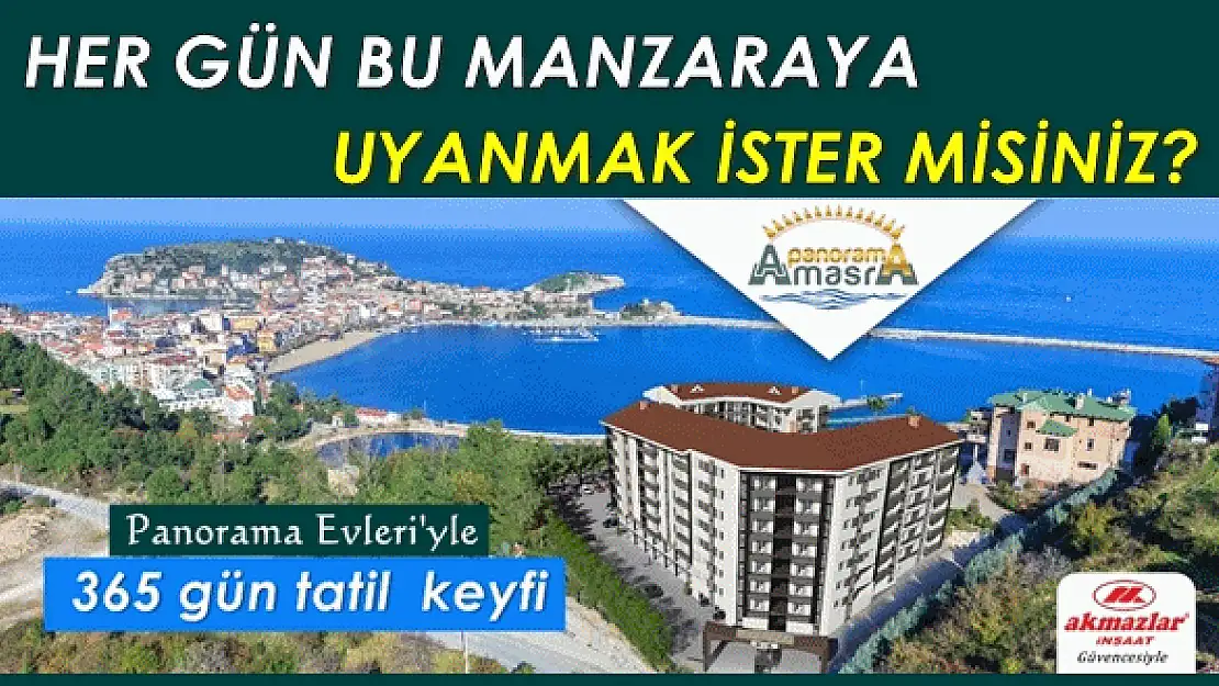 Amasra Panorama Evlerinde 365 gün tatil keyfi