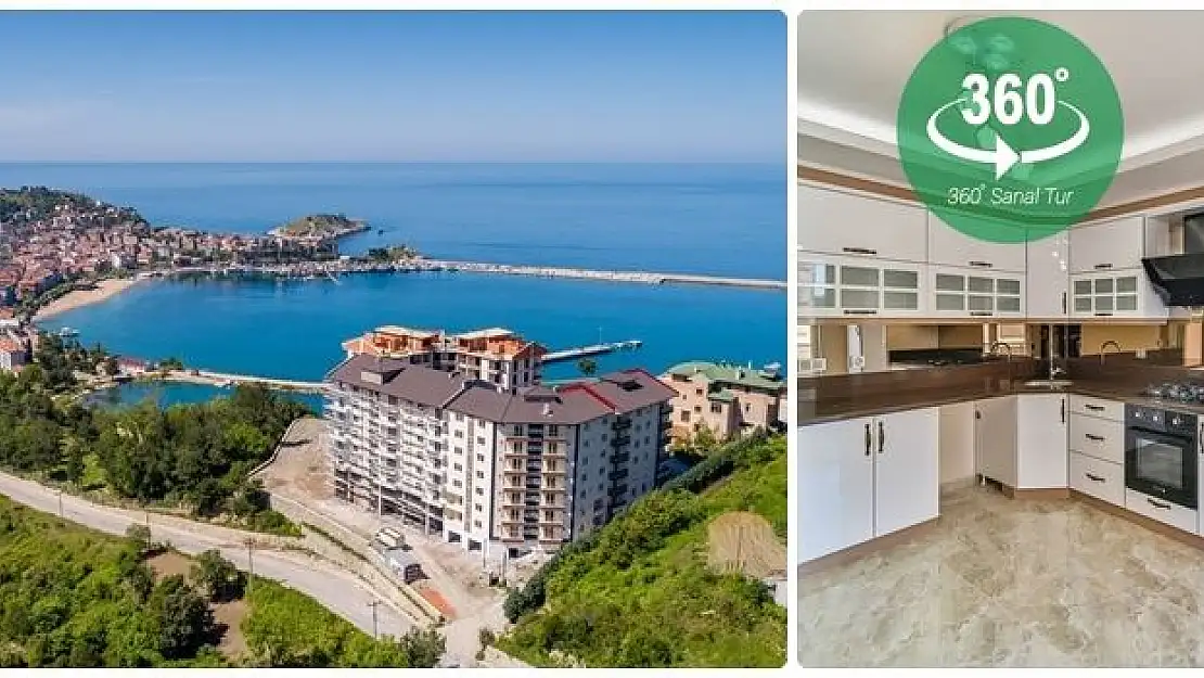 Amasra Panorama evlerinin örnek dairesi görücüye çıktı