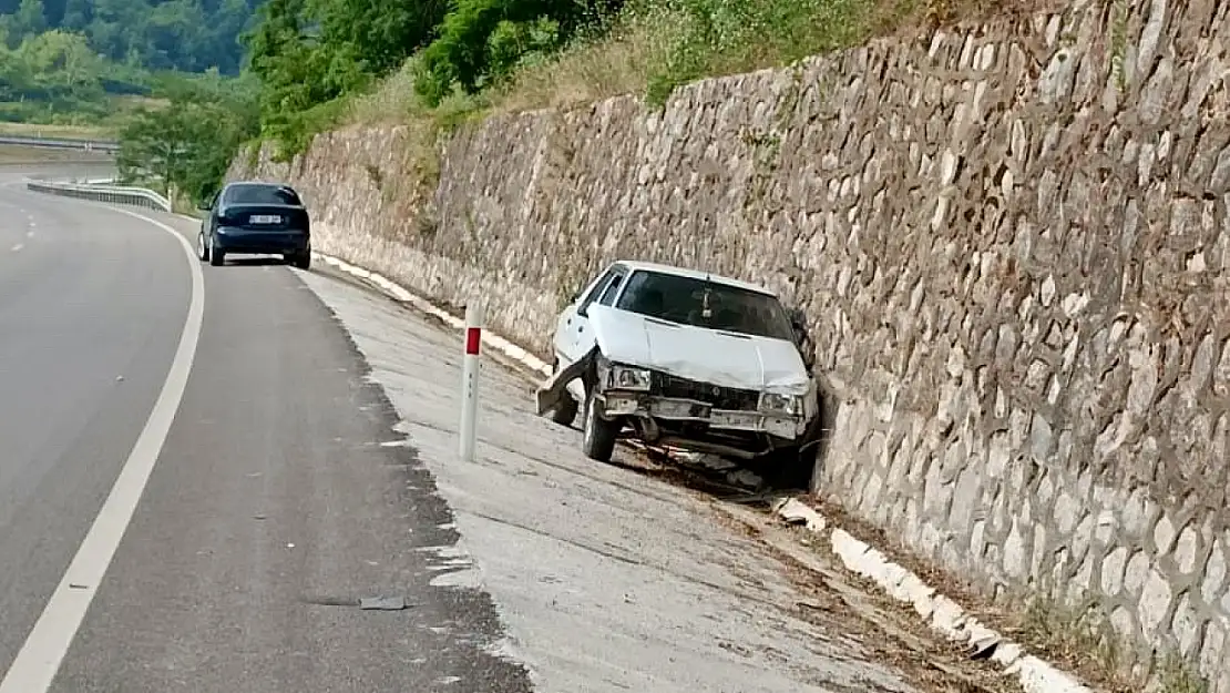 Amasra yolunda kaza