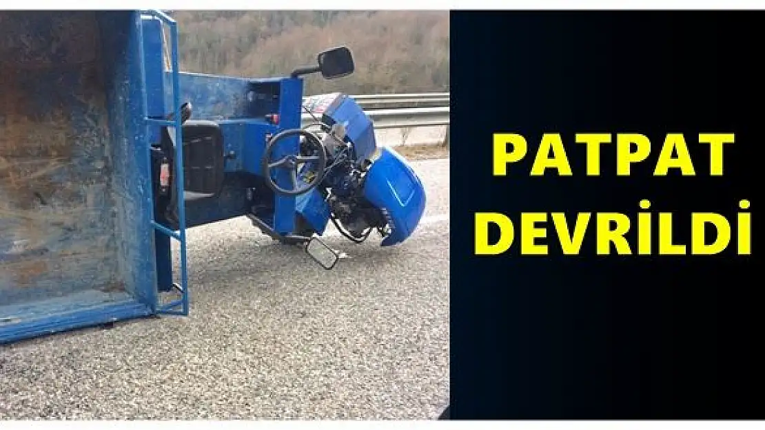 Amasra yolunda patpat kazası