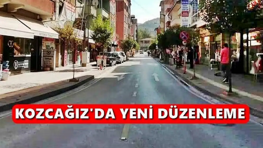 Ana cadde için yeni düzenleme teklifi