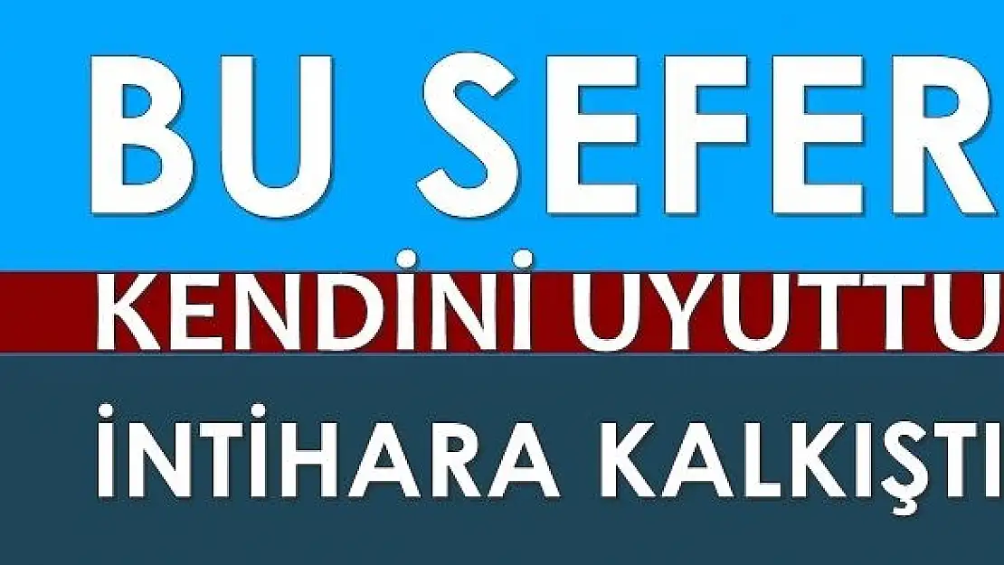 Anestezi teknisyeni intihara kalkıştı