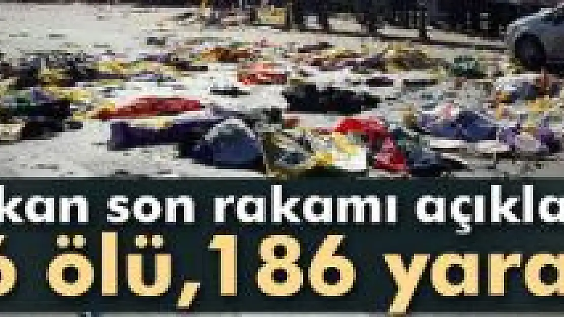 Ankara'da korkunç patlama!