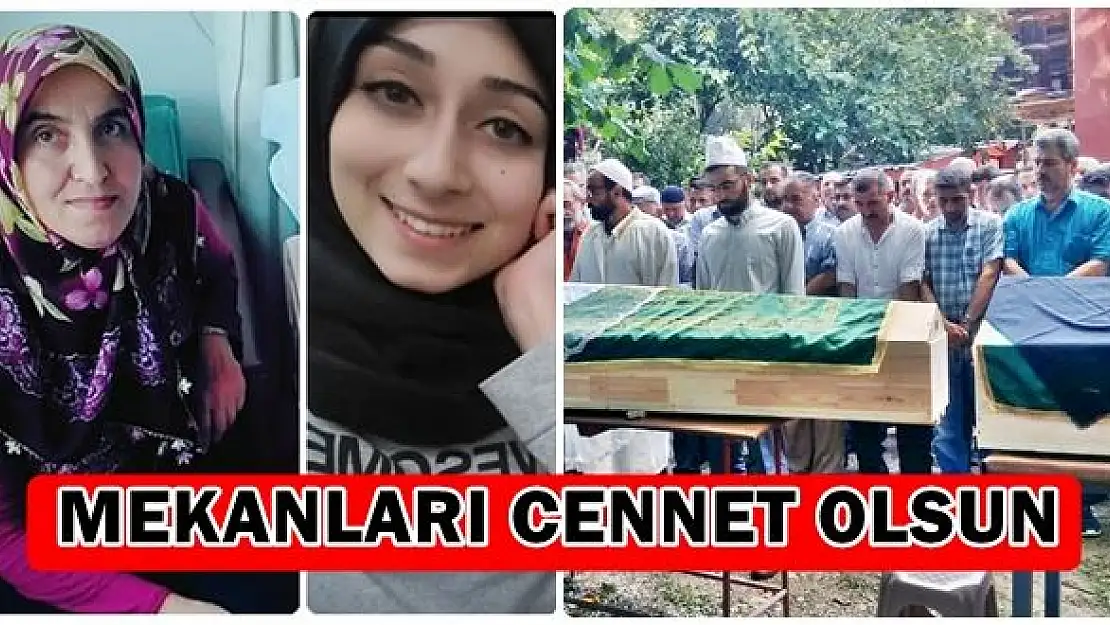 Anne Kız Yan Yana Toprağa Verildi